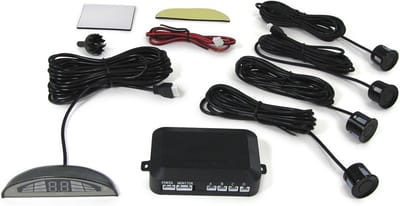 PDC Park Distance Control Achteruitrijwaarschuwing met LED-display 12v Set