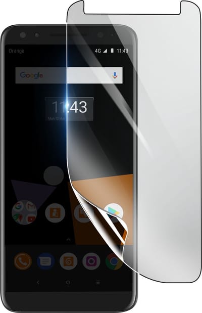3mk, Geschikt voor Orange Dive 73, Schokbestendige Hydrogel Screenprotector, Transparant