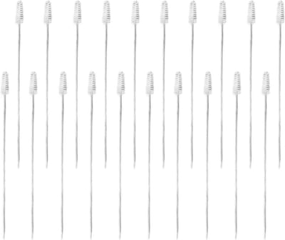 20-delige set voor het reinigen van spuitpistolen met flexibele handgreep, nylon borstels en luchtcompressor schoonmaakgereedschap