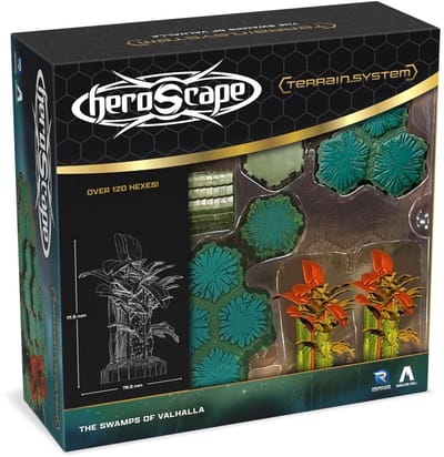 Heroscape: The Swamps of Valhalla - Terrain Expansion - Uitbreiding - Engelstalig - Renegade Game Studios