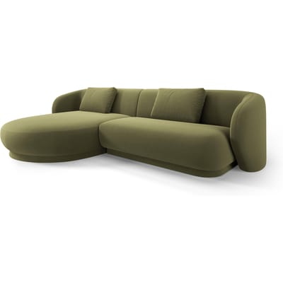 Hoekbank Camden links velvet | Cosmopolitan Design