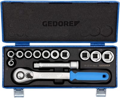 Dopsleutelset 13-delig - Gereedschapset Moersleutel - Auto Onderhoud - UD Profiel Inzetstukken - 10-24 mm - Meerkleurig