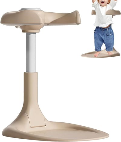 Kinder Douche Staander - Baden Zitje - Veilig Baden - Opvouwbaar & Antislip - 6-36 Maanden - Wit