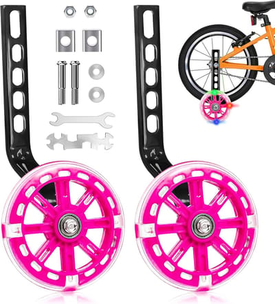 Steunwielen voor Fietsen van Kinderen - Ideaal voor Evenwicht en Stabiliteit