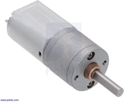25:1 Metal Gearmotor 20Dx41L mm 6V Pololu 3450