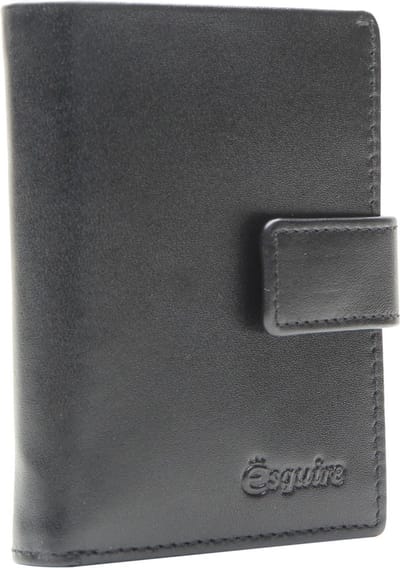 Esquire portemonnee New Silk Wallet Black zwart