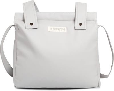 Broodtas voor kinderwagen met ritssluiting en verstelbare riem - Luiertas voor wandelingen met je baby