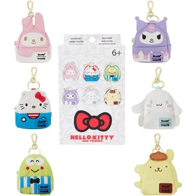Mini Rugzak Sleutelhanger Loungefly Hello Kitty (x6)