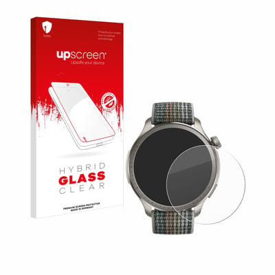 upscreen - Screenprotector voor Huami Amazfit Balance - Folie Beschermfolie Beschermglas transparant