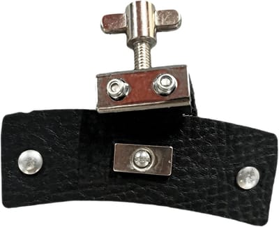 Professionele snare drum overtone controle met leren demper voor jazzdrums en studio geluidsdemping, ideaal voor muzikanten en drummers