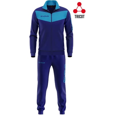 Givova Visa Trainingspak Blauw L Man