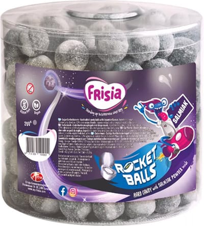 Frisia - Rocket Balls Salmiak - 200 stuks
