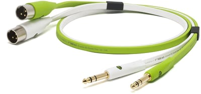 NEO by Oyaide d+ TXM class B 2x 6.3mm balanced 2x XLR male 3m - Kabel voor DJs