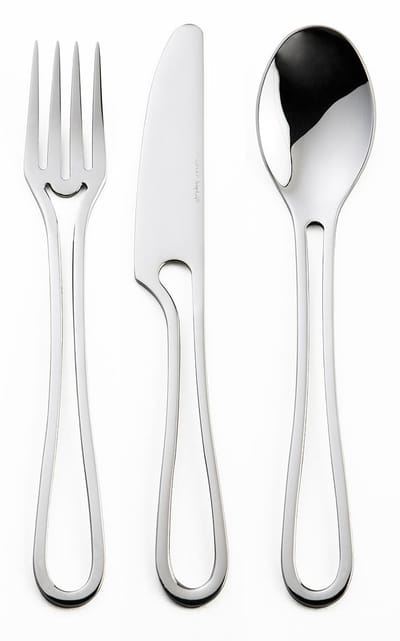 Design Kinder Bestek Glimmend Outline Cutlery