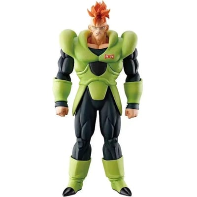 29cm/11.42in Anime Dragon Ball Z ANDROID 16 Figuur Actiefiguren PVC Beeld Verzamelfiguur Speelgoed Cadeaus beige