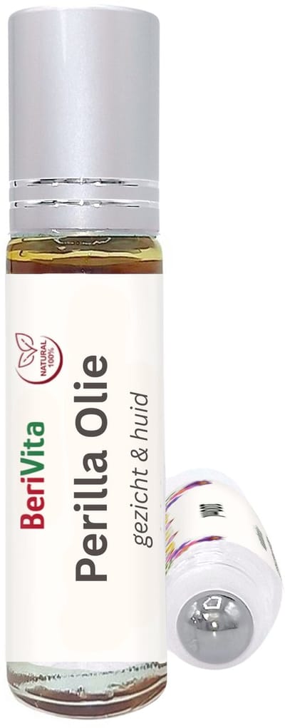 Perilla Olie Puur 10ml Rollerfles - Huidolie