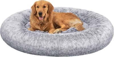 Feandrea Luxe Hondenkussen & Kattenmand - 120cm - Grijs