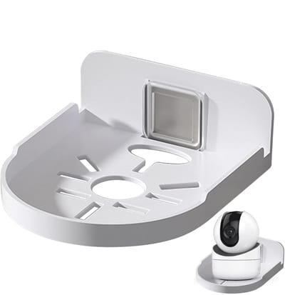 Camerahouder - Muurbeugel Camera - Veilige Beveiliging - Eenvoudige Installatie - 12 x 9.5 cm - Wit