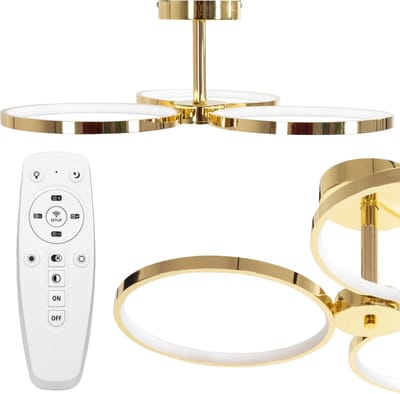 Toolight App993-C Hanglamp Goud 63X66X24Cm