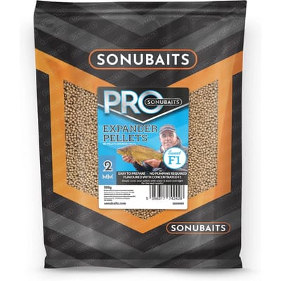 Sonubaits F1 Pro Expander Pellets 500g – Sweet F1 Expander Pellets zonder Pelletpomp - Maat : 2mm