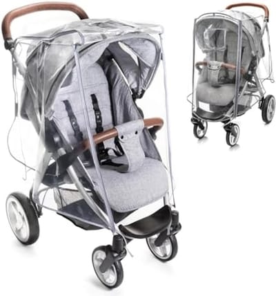 PromoHome Universele Regenhoes voor Buggy's - Waterdicht met Handig Raampje