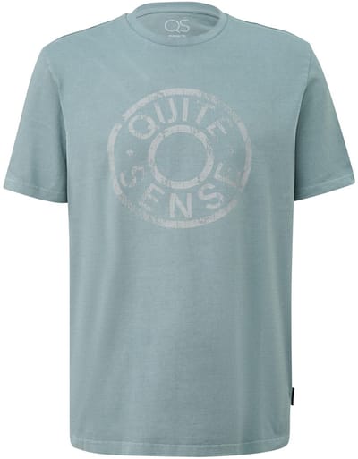 Q/S designed by - Heren t-shirt - Maat XL - Mannen - ZWART - onbekend materiaal