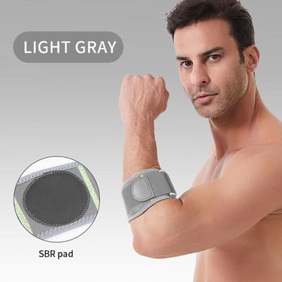 Gtubike Tenniselleboog Band Compressiebrace Voor Pijnverlichting Golfbal Onderarmsteun Pad