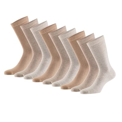 Morethansocks - Sokken - Unisex - Biologisch katoen - 9 Pack - Maat 35 t/m 46 - Sokken heren - Sokken dames - Naadloos