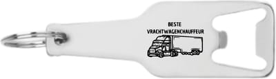 Akyol - beste vrachtwagenchauffeur flesopener - Vrachtwagen chauffeur - cadeau vrachtwagenchauffeur - leuk cadeau voor je vrachtwagenchauffeur om te geven - verjaardag vrachtwagenchauffeur - 105 x 25mm