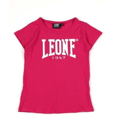 T-shirt Korte Mouw Leone 1947 Girl Short Sleeves B W