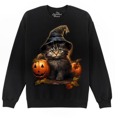 Kitten Kitty Witch Doctor The Coloured House Sweater S