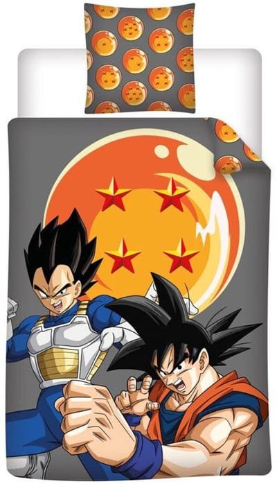 Dragon Ball Z Dekbedovertrek Vegeta - 140 x 200 + 65 x 65 cm - Polykatoen