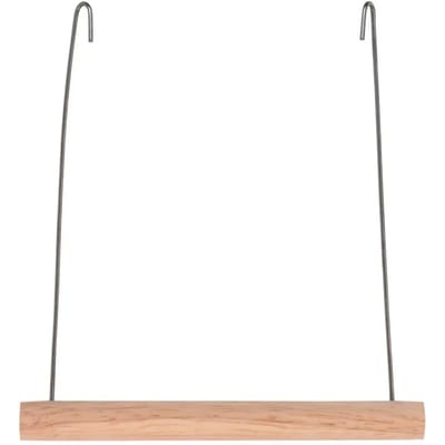 Hout/ijzer vogel trapeze schommel Kerbl (x1)