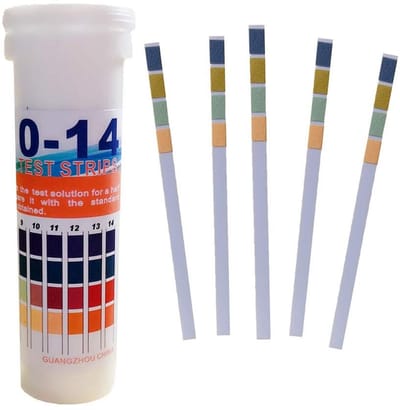 Dailygoody - pH Test Strips - Universele pH Strips voor Acid-Base Test - 150 Stuks - pH 1-14 Meetbereik - Nauwkeurige Metingen - Geschikt voor Aquariu.