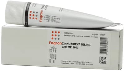 Fagron Zinkoxidevaselinecreme 10% - 30 gr