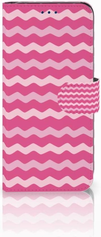 Samsung Galaxy S8 Telefoon Hoesje Waves Pink