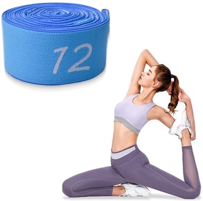 Yoga-riemen, elastische weerstandsbanden voor yoga, stretching voor fitness, pilates en gymnastiek