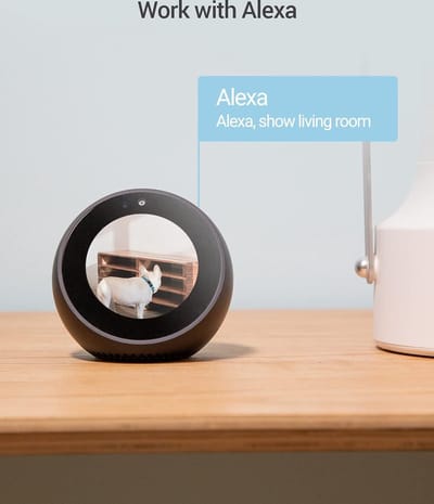 C6 2.4/5GHz Indoor WiFi 360° Bewakingscamera met Auto Zoom Tracking - Mens & Dier Detectie - Stem Activiteit - Handenschudden - H.265 - Bidirectioneel Gesprekken