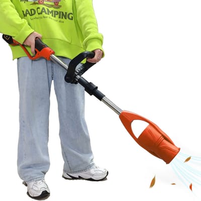 Opvouwbare Bladblazer - Accu-aangedreven Bladblazer - Handmatige Elektrische Sneeuwblazer - met windsnelheden tot 63 m/s - Tuinblazer voor bladeren, sneeuw en stof