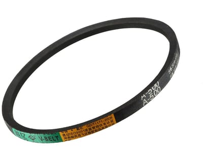 Dailygoods- Aandrijfriem 530 mm x 8 mm x 13 mm - Neopreen Rubber - Krachtoverbrenging - Flexibel - Schokbestendig - Waterdicht - Riem