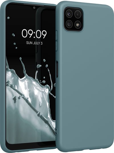 kwmobile telefoonhoesje geschikt voor Samsung Galaxy A22 5G - Hoesje voor smartphone - Back cover in antieksteen