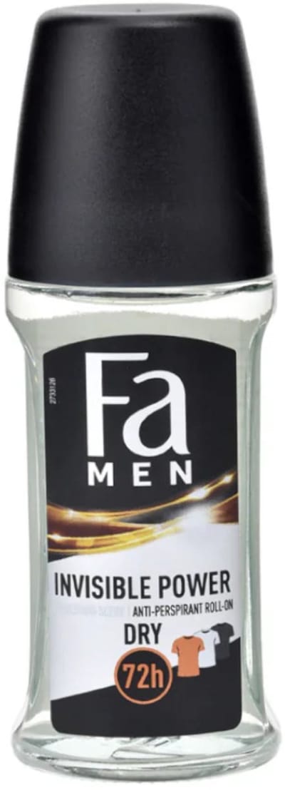 Fa deo roll on 50ml mannen invisible protect