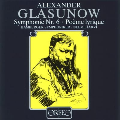 Bamberg Symphoniker, Neeme Järvi - Glasunow: Symphonie ro. 6 | Poème Lyrique Op. 1 (CD)