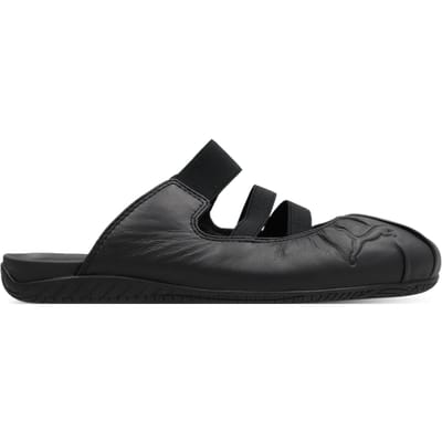 Puma Speedcat Slippers en Sandalen Dames - Zwart - Maat 38.5 - Suède