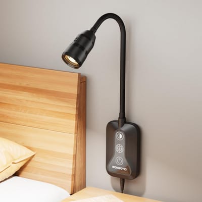 Bedlampjes Hoofdbord - Dubbele Leeslampjes - Bedlamp Slaapkamer Volwassenen - Verlichting