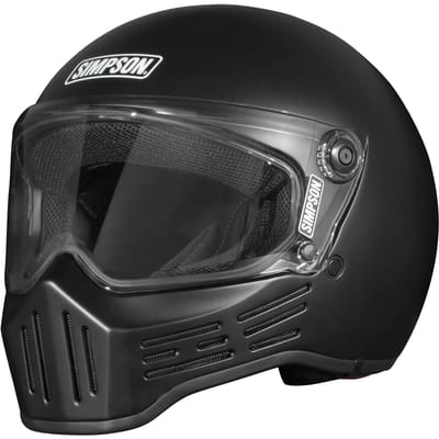 Volle motorhelm Simpson M30