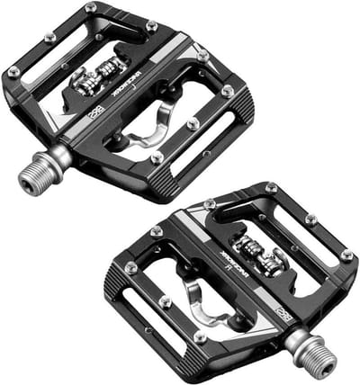Fiets Pedalen - Mountainbike Pedalen - Veilige Fietstochten - Aluminium Legering - 14 mm Schacht - Zwart