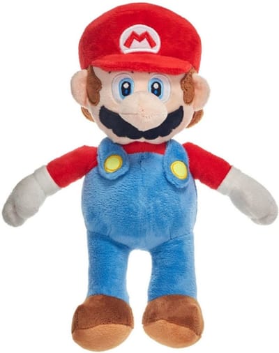 Mario – Super Mario Bros Mini Pluche Knuffel 20 cm {Speelgoed knuffels voor kinderen jongens meisjes | Nintendo Plush Toy | Mario, Luigi, Peach, Toad, Yoshi, Donkey Kong}