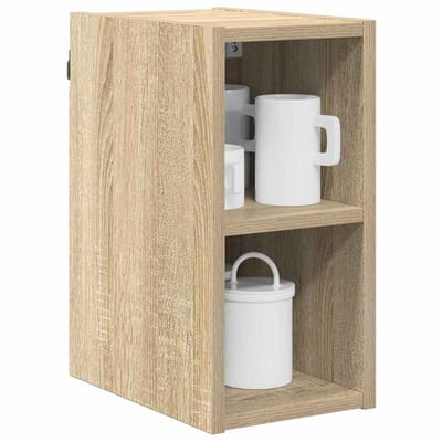 vidaXL - Hangkast - Sonoma - Eik - 20 - x - 29,5 - x - 40 - cm - Bewerkt - hout