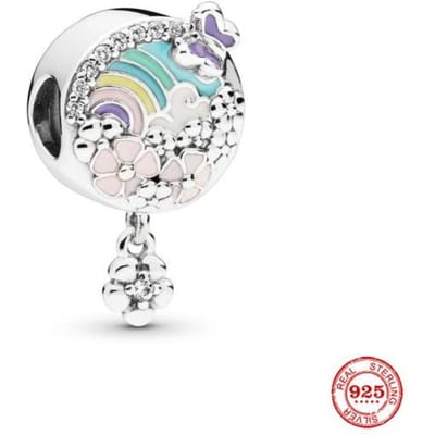 Vlinder Charm Bead Fit Armband 925 Sterling Zilver DIY Dames Sieraden